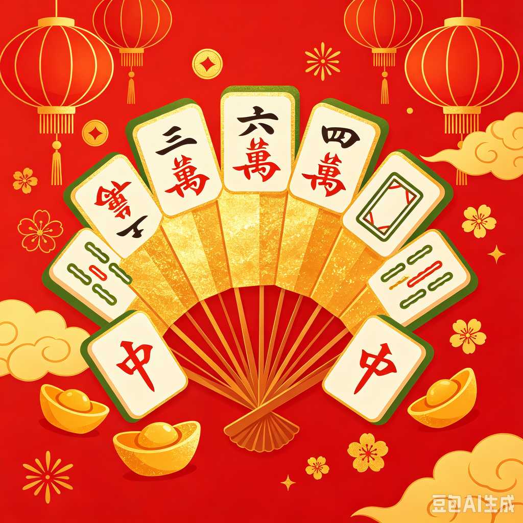 colorful mahjong score chips