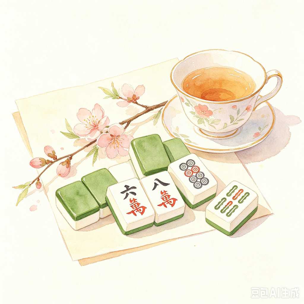 fashionable mahjong game set